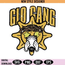 glo gang svg png, chicago rapper svg, chief keef sun svg, instant download