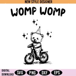 womp womp funny svg png, bear svg, cut file svg, digital download