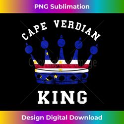 cape verde king cape verdean roots cape verde flag stars - decorative sublimation png file