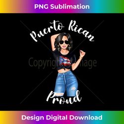 puerto rican proud dna roots from puerto rican flag pride - retro png sublimation digital download