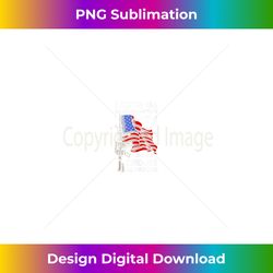 funny gun lover cordless hole puncher vintage american flag tank top - premium png sublimation file