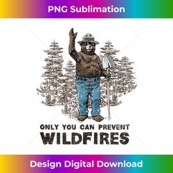 smokey bear only you can prevent wildfires tank top 2 - elegant sublimation png download