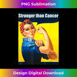 rosie the riveter stronger than cancer survivor 1 - png sublimation digital download