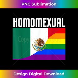 gay pride mexican rainbow flag proud homosexual - decorative sublimation png file