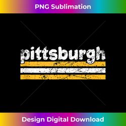 pittsburgh pennsylvania three stripe vintage weathered 1 - high-quality png sublimation download