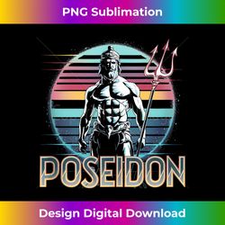 retro s0s poseidon 2 - modern sublimation png file