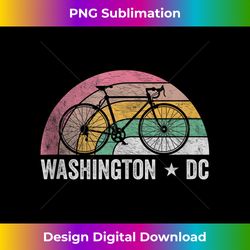 washington dc retro vintage washington bicycle 2 - png transparent sublimation file