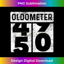 oldometer odometer funny 50th birthday 50 yrs old joke 1 - instant sublimation digital download