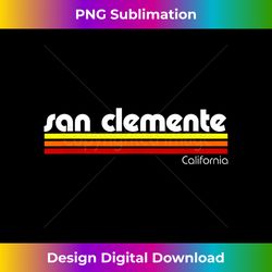 retro san clemente california 2 - high-resolution png sublimation file