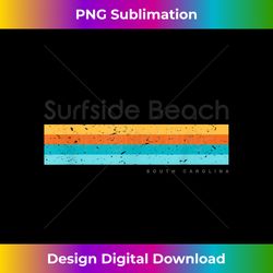 retro surfside beach south carolina vintage design 2 - creative sublimation png download