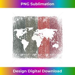 retro world map 2 - premium sublimation digital download