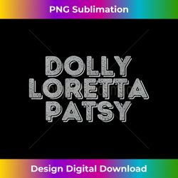 s vintage retro dolly loretta patsy 2 - trendy sublimation digital download