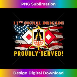 11th signal brigade army signal corp american flag fort hood - exclusive sublimation digital file