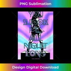 s you shook me all night long 1 - signature sublimation png file