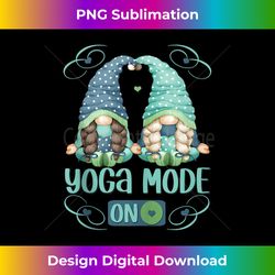 cute yoga gnome for summer mode on for yoga teacher - creative sublimation png download