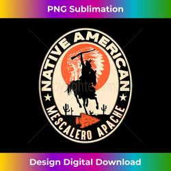 mescalero apache strong native american indian tribe pride 1 - high-resolution png sublimation file