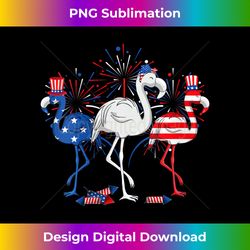 s funny red white blue flamingo patriotic happy 4th of july 2 - digital sublimation download file