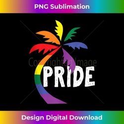 palm tree pride for lgbtq summer 2 - instant png sublimation download