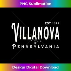 vintage merch souvenir visit villanova pennsylvania 3 - trendy sublimation digital download