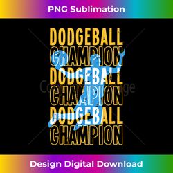 dodgeball champion ball sports dodge ball player - eco-friendly sublimation png download
