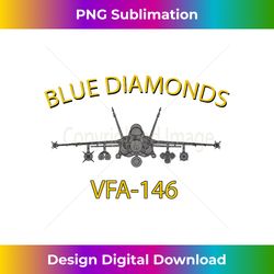 vfa-146 blue diamonds squadron f-18 super hornet - edgy sublimation digital file