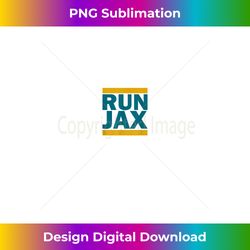 mens run jax teal and gold - modern sublimation png file