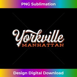 yorkville new york retro manhattan - elegant sublimation png download