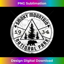 great smoky mountains national park tennessee mountain bear - trendy sublimation digital download