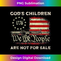 god's children are not for sale vintage god's children tank top - png sublimation digital download