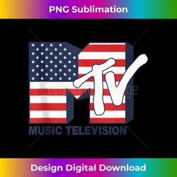 mtv american flag tank top 1 - instant png sublimation download