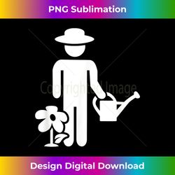 gardener watering can - stylish sublimation digital download