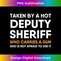 deputy sheriff girlfriend boyfriend wife husband funny quote - stylish sublimation digital download