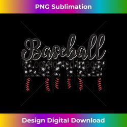 baseball mom leopard funny softball mom mother's day - premium sublimation digital download