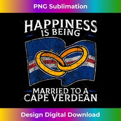 cape verdean marriage cape verde married flag wedded flag - instant png sublimation download