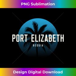 port elizabeth vintage palm tree beach design 1 - professional sublimation digital download