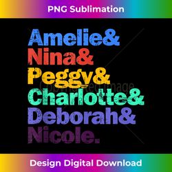 techno amelie nina peggy 's dj 2 - high-quality png sublimation download