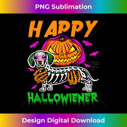 Dachshund Skull Happy Halloweiner Pumpkin Halloween - Stylish Sublimation Digital Download