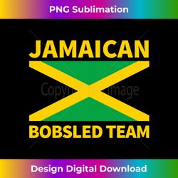 jamaican bobsled team funny halloween costume jamaican flag - retro png sublimation digital download