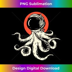 octopus with astronaut helmet illustration graphic 1 - creative sublimation png download