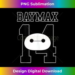 disney big hero 6 baymax 14 jersey - vintage sublimation png download
