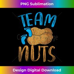 baby party gender reveal party team nuts funny gender reveal - signature sublimation png file