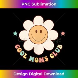 mom cool moms club groovy 2 sides 1 - vintage sublimation png download
