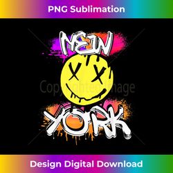 new york smile graffiti design 1 - png sublimation digital download
