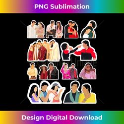 bollywood cartoon minimalistic - high-resolution png sublimation file