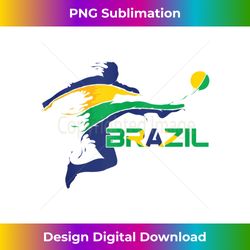soccer brazil flag football team brazilian footballer 1 - exclusive png sublimation download