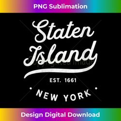 s classic retro vintage staten island new york city souvenir 2 - professional sublimation digital download