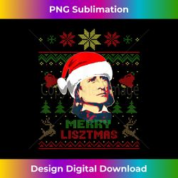 franz liszt funny christmas - high-quality png sublimation download