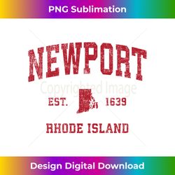 newport rhode island ri vintage sports design red print 2 - png sublimation digital download