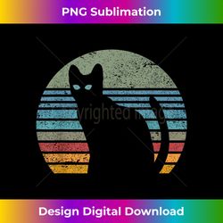 cats 365 cat retro vintage style - instant png sublimation download