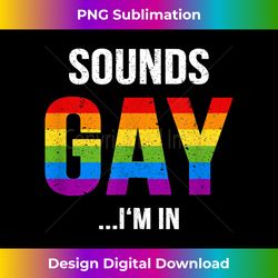 mens lgbt gay pride sounds gay rainbow colors 1 - aesthetic sublimation digital file